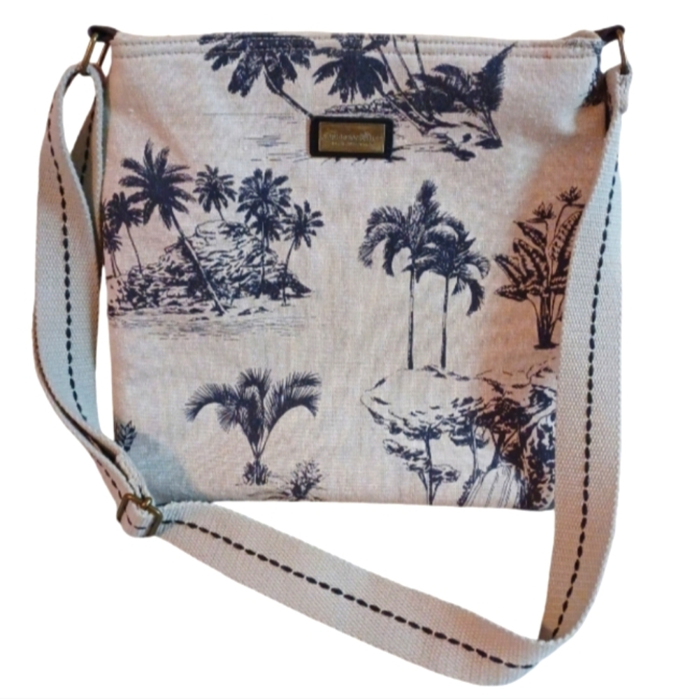 ❤️‍🔥 Caribbean Joe Island Supply Co. Square Canvas Tote Bag 12"